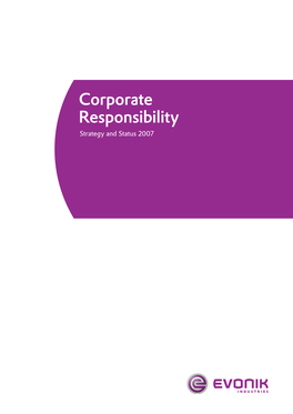 Corporate Responsibility