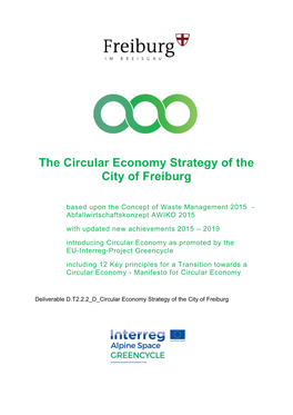 Circular Economy Strategy Freiburg