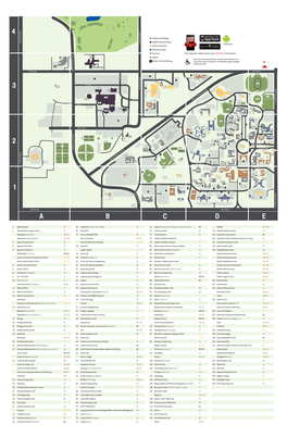 Campus Map on TTU Mobile