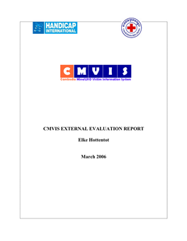 Cmvis External Evaluation Report
