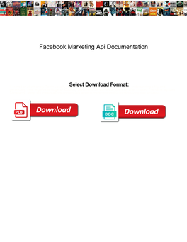 Facebook Marketing Api Documentation