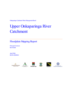 Upper Onkaparinga River Catchment