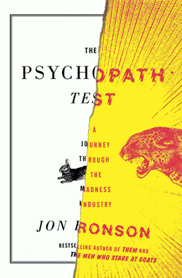 Jon Ronson the Psychopath Test