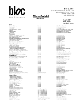 Misha-Gabriel-Bloc-Resume.Pdf