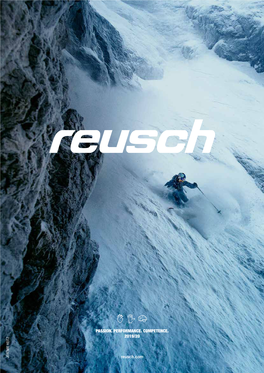 Reusch.Com PASSION. PERFORMANCE. COMPETENCE