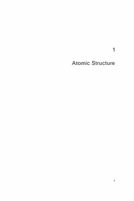 Atomic Structure