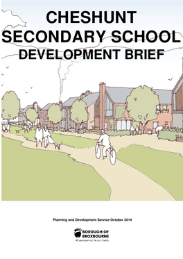 Cheshunt Secondary School Development Brief