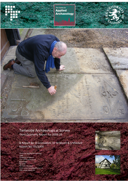 Tameside Archaeological Survey Third Quarterly Report for 2009‐10