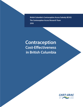 Contraception Access Subsidy (BCAS) the Contraception Access Research Team 2018
