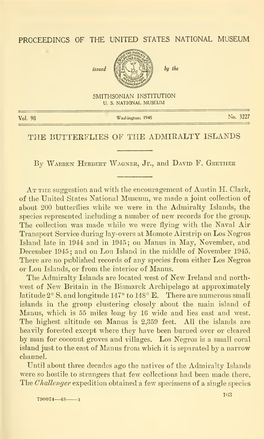 Proceedings of the United States National Museum