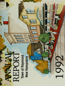 Annual Report of the Town of Raymond, New Hampshire