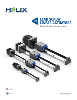 LEAD SCREW LINEAR ACTUATORS Profile Rail Linear Actuators