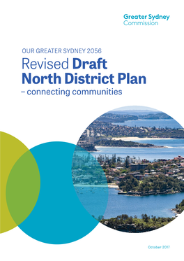 Draft North District Plan North District– Connecting Communities Plan –October Connecting 2017 Communities