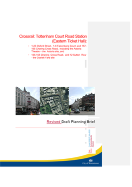 Crossrail: Tottenham Court Road Station (Eastern Ticket Hall)