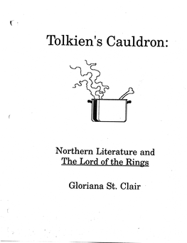 Studies in the Sources of J.R.R. Tolkien's the Lord of the Rings