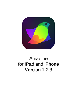 Amadine User Manual for Ios.Pdf