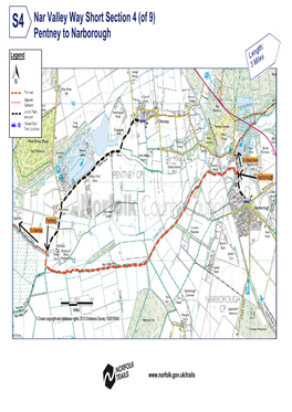 Nar Valley Way Short Section 4 (Of 9) Pentney to Narborough