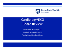 Cardiology/EKG Board Review