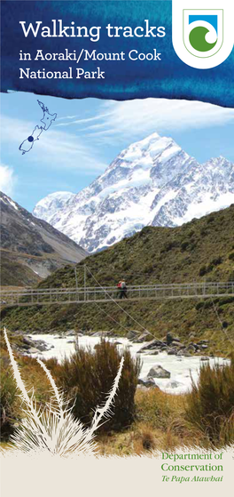 Walking and Cycling Tracks in Aoraki/Mount Cook National Park