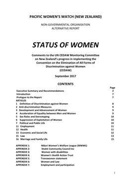 Status of Women