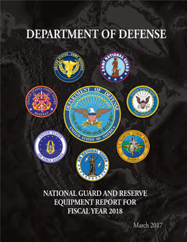 National Guard and Reserve Equipment Report (NGRER) For