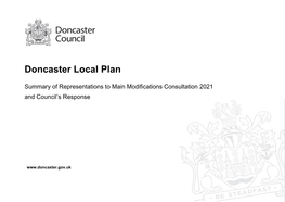 Doncaster Local Plan