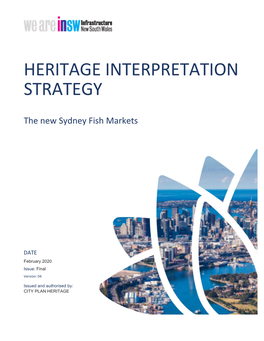 Heritage Interpretation Strategy