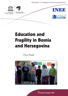 Education and Fragility in Bosnia and Herzegovina