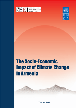 The Socio-Economic Impact of Climate Change in Armenia