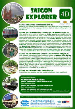 Saigon Explorer 4D