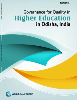 Higher Education in Odisha, India