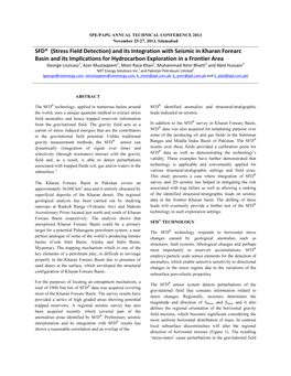 And Its Integration with Seismic in Kharan Forearc Basin and Its