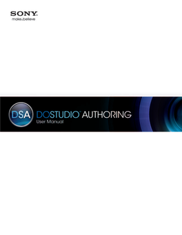 Dostudio Authoring 2.5 User Manual