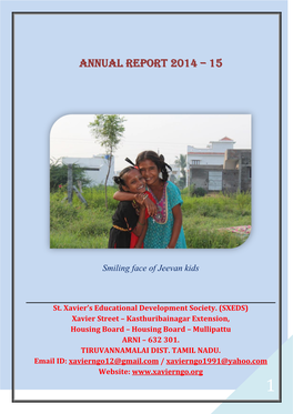 Annual Report 2014 – 15