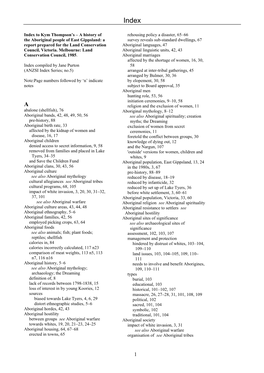 Index Compiled by Jane Purton