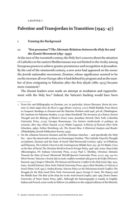 Palestine and Transjordan in Transition (1945–47)