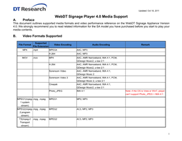 Webdt Supported Medi