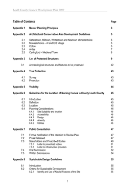 Louth County Council Development Plan 2003