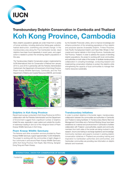 Koh Kong Dolphin Project Factsheet