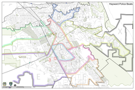 City of Hayward Police Beats