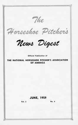 JUNE, 1959 Vol