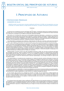 Boletín Oficial Del Principado De Asturias (BOPA)
