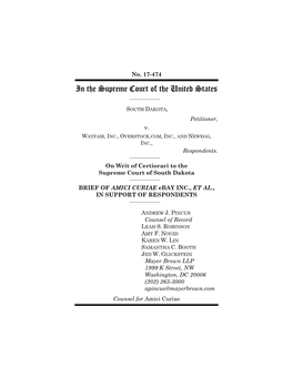 Amicus Briefs in This Case