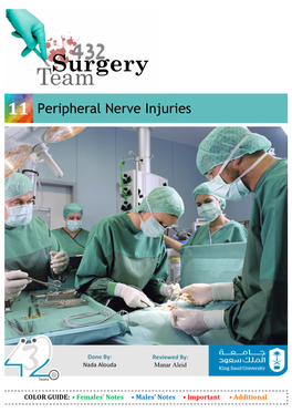 11 Peripheral Nerve Injuries