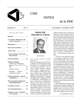 CMS NOTES De La SMC