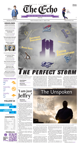 The Echo: April 11, 2014