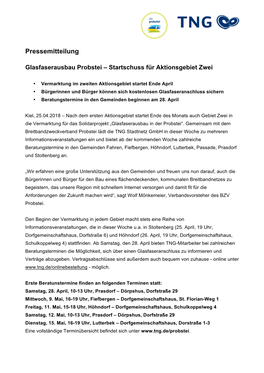 Pressemitteilung (Word)