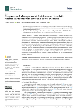 Diagnosis and Management of Autoimmune Hemolytic Anemia in Patients with Liver and Bowel Disorders