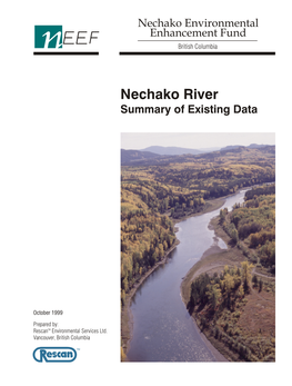 Nechako River Summary of Existing Data