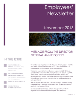 Employees' Newsletter